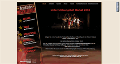 Desktop Screenshot of nk-musicalschule.de